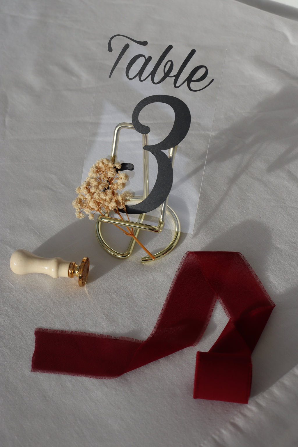 Luxe Numbers - 5"x7"